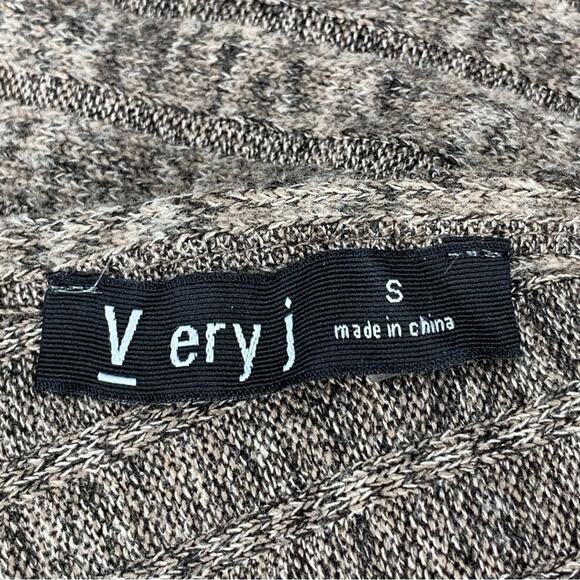 V ery J Top Fine Knit Long Sleeve Size S - Picture 8 of 10